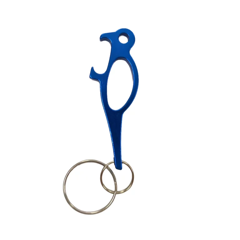 Bird Shaped Bottle Opener Keychain 23.6mm x 67mm