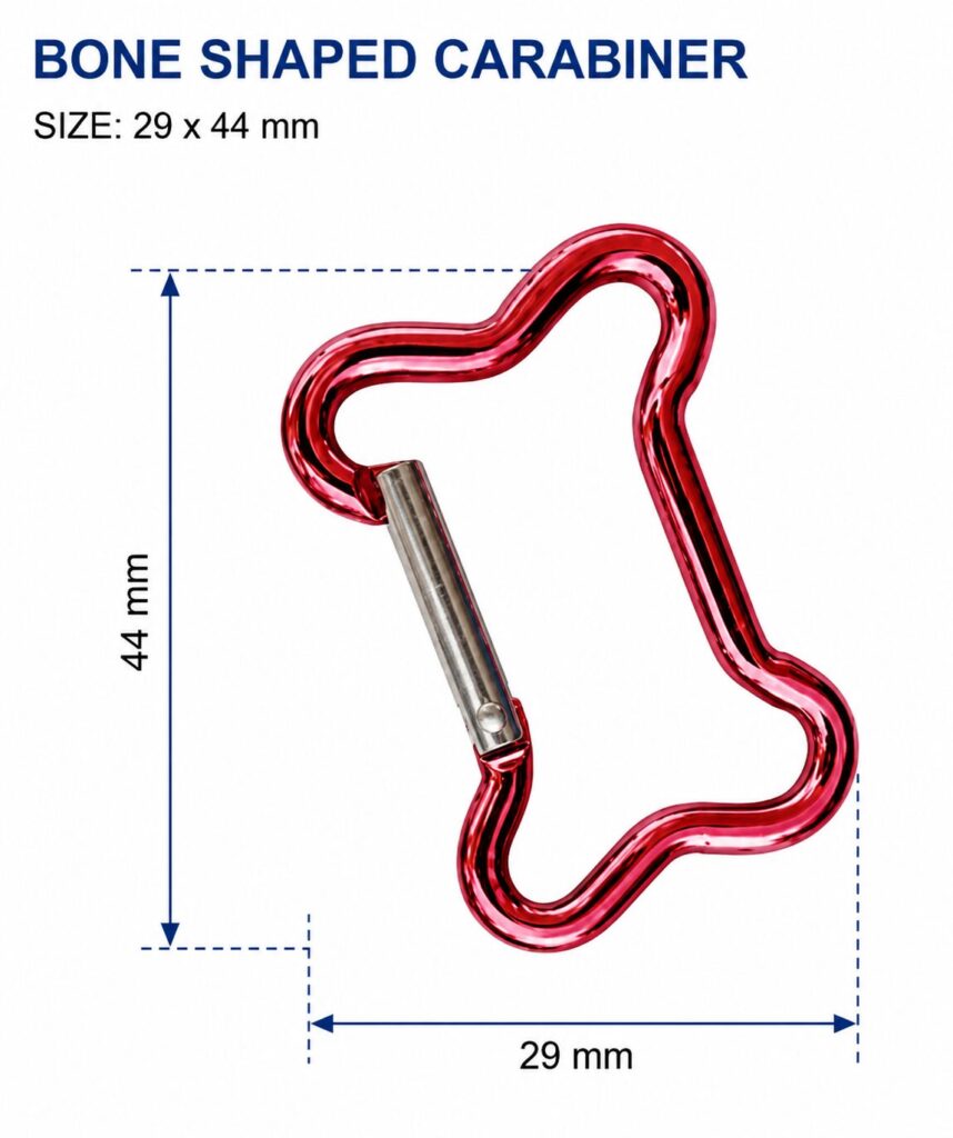 Bone Shaped Carabiner1
