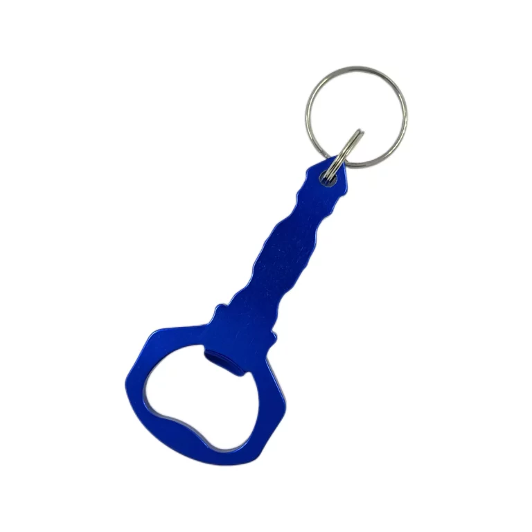 Key Shaped Bottle Opener Keychain