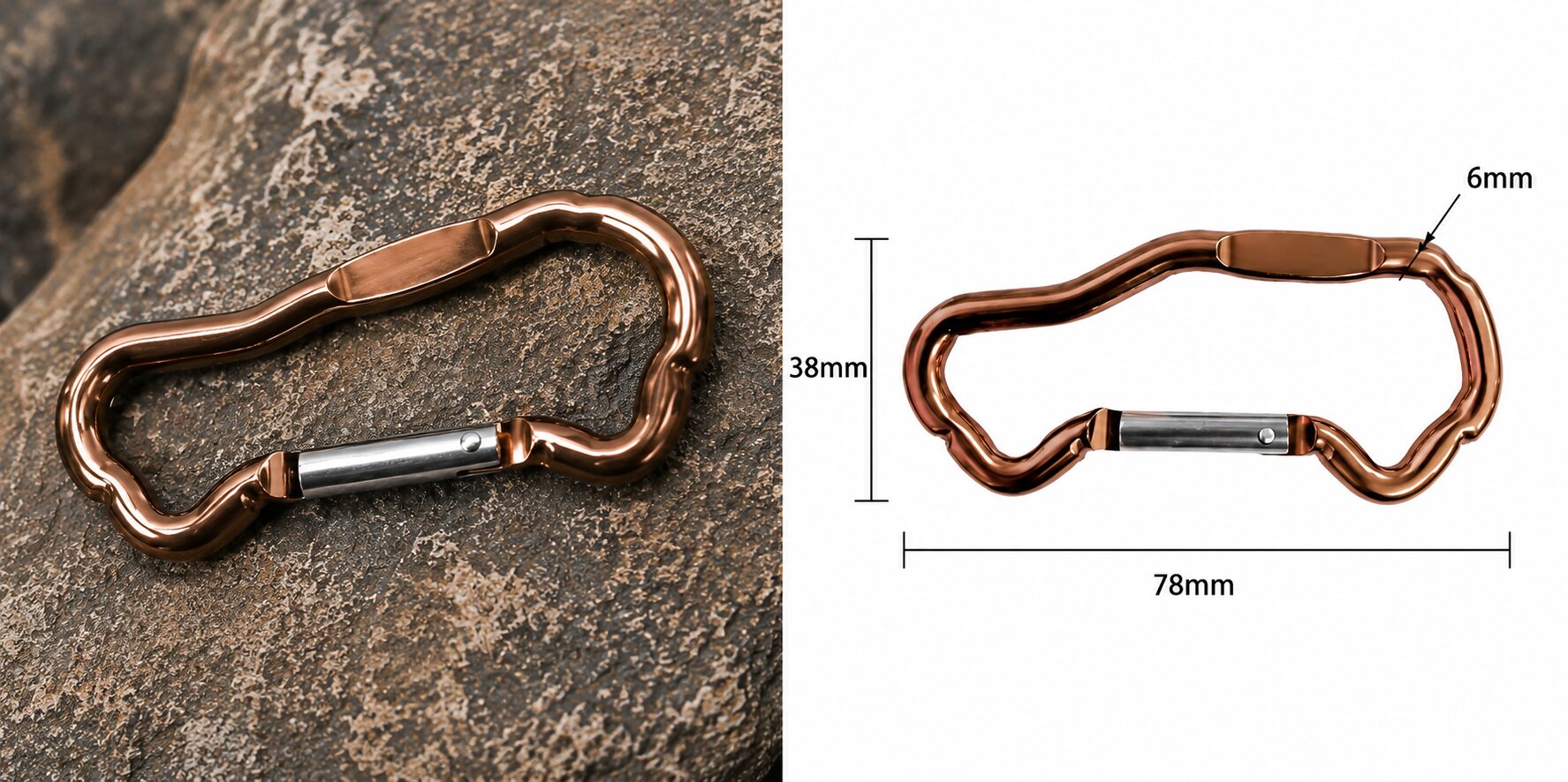 Car Shaped Carabiner