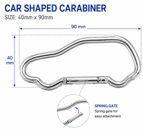 Car Shaped Carabiner1