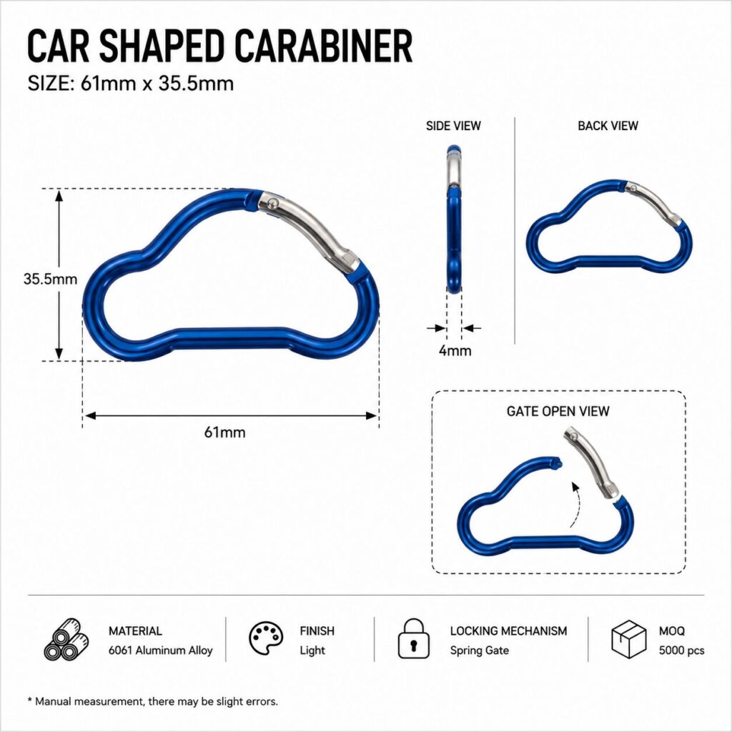 Car Shaped Carabiner1