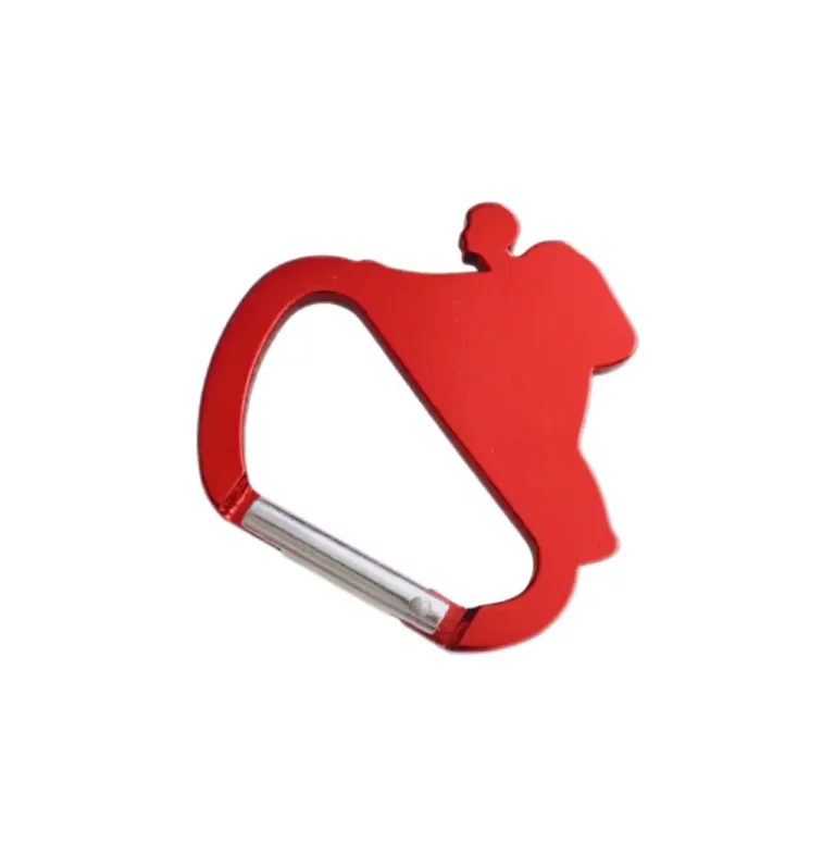 Santa Claus Shaped Carabiner