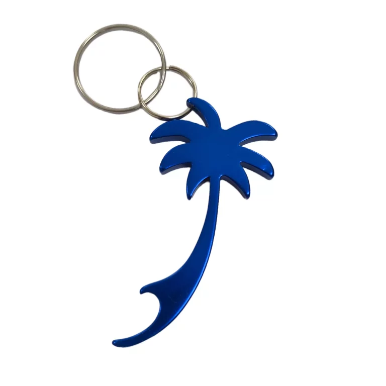 Coconut Tree Shaped Bottle Opener Keychain
