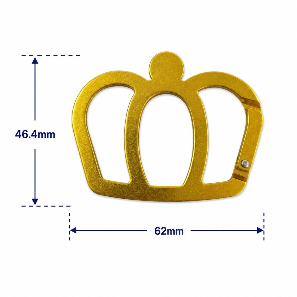 Crown Shaped Carabiner