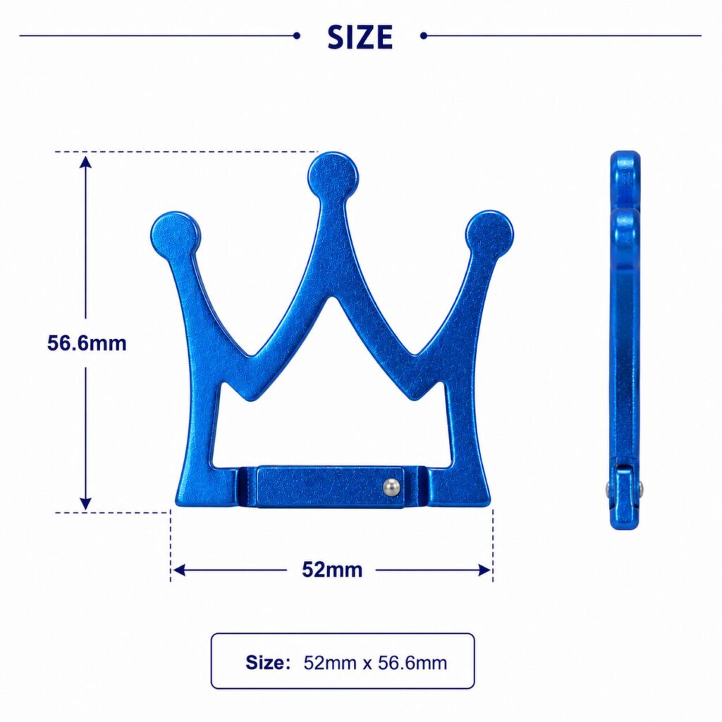 Crown Shaped Carabiner2