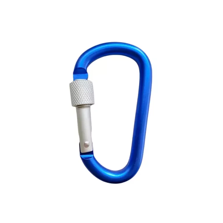 D Shaped Screw-Lock Carabiner (41×75mm)