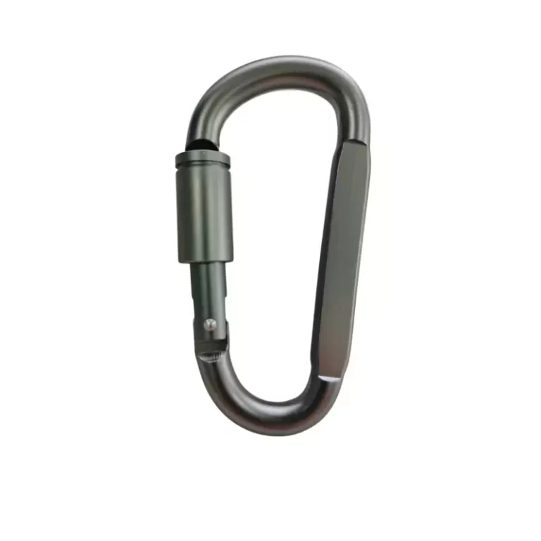 D Shaped Screw-Lock Carabiner (41×81mm)