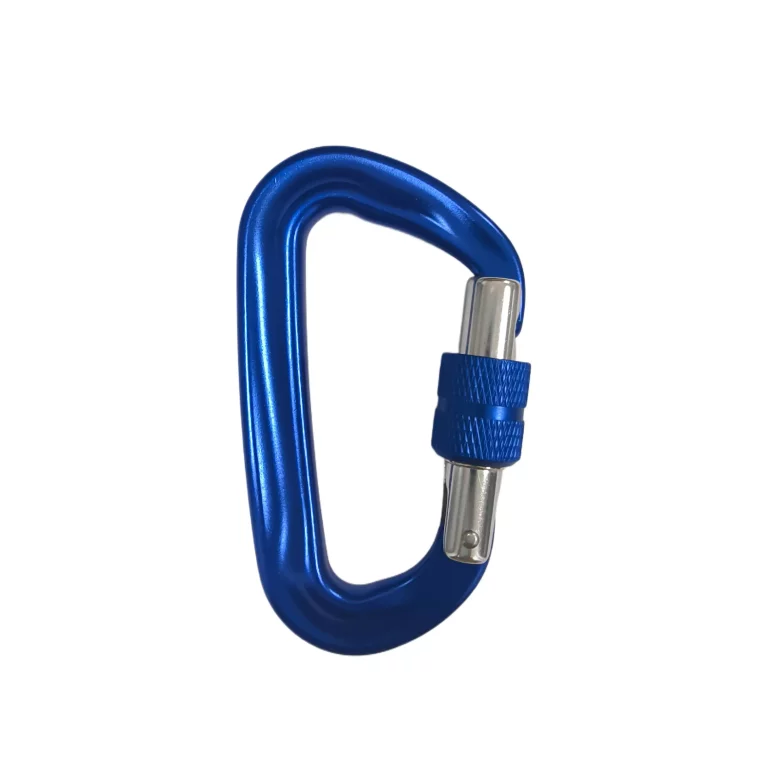D Shaped Screw-Lock Carabiner (45.7×81mm)