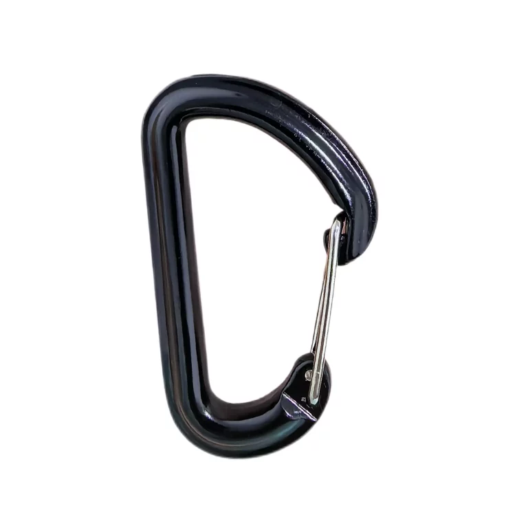 D Shaped Wire-Gate Carabiner (40×65mm)