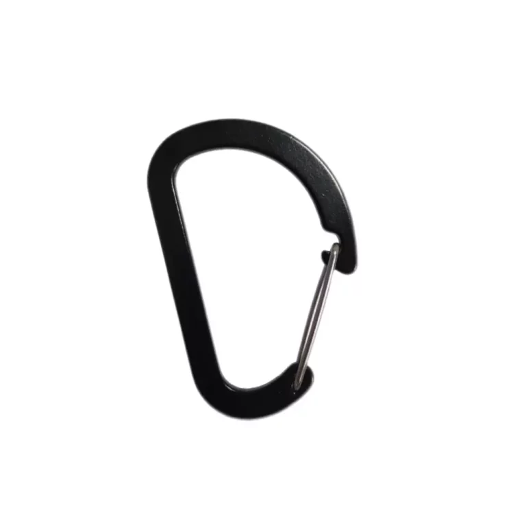 D Shaped Wire-Gate Carabiner (50.6×80.3mm)