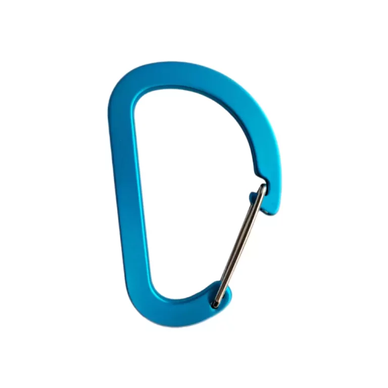 D Shaped Wire-Gate Carabiner (50×80mm)