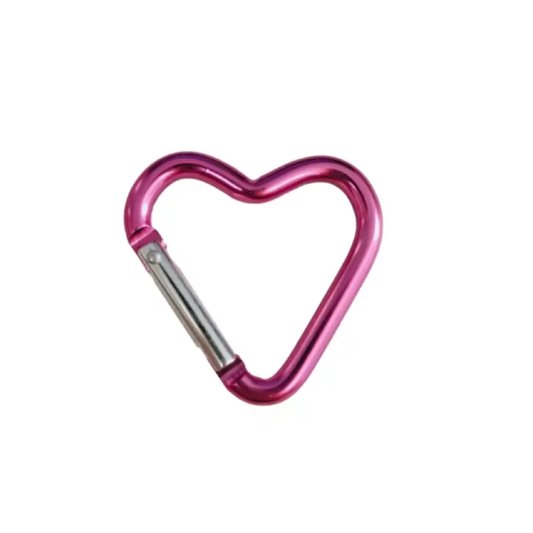 Heart Shaped Carabiner 49mm × 50mm