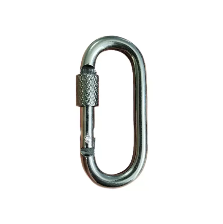 Oval Shaped Screw-Lock Carabiner (22.5×50mm)