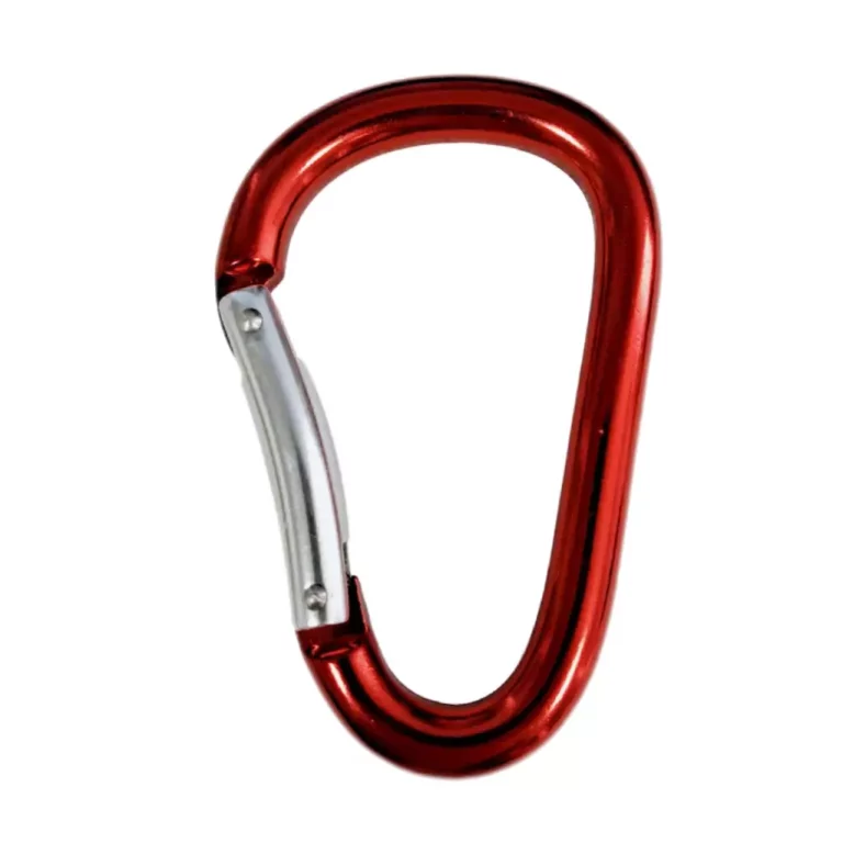 Pear Shaped Carabiner (Red)