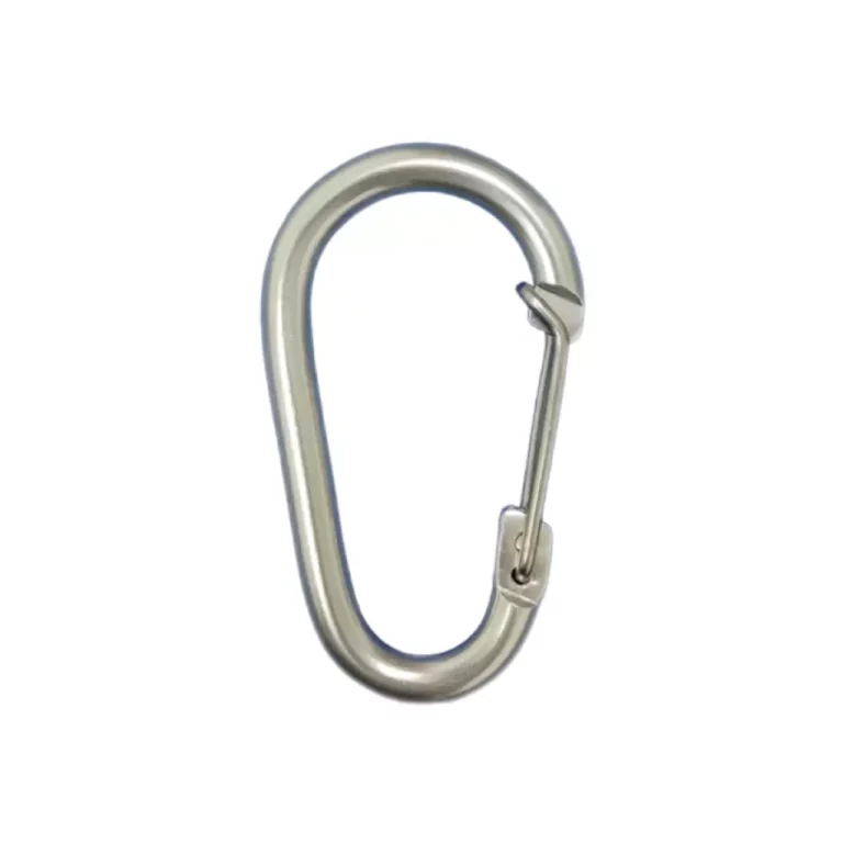 Pear Shaped Wire-Gate Carabiner