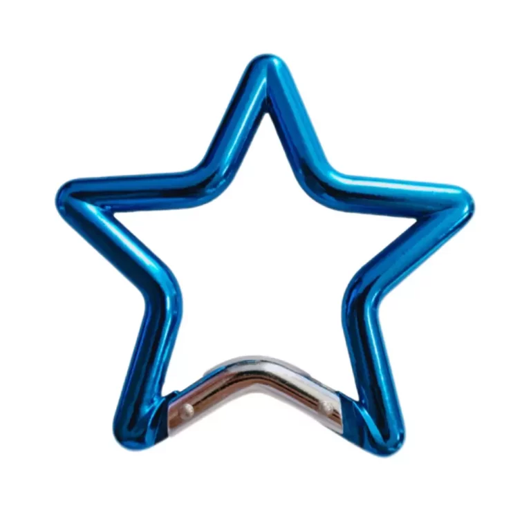 Star Shaped Carabiner 87mm x 87mm
