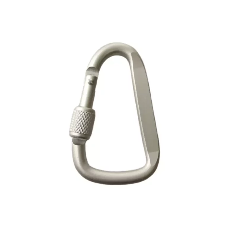 Triangle Shaped Screw-Lock Carabiner