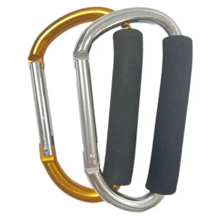 Aluminum Alloy Foam Handle Carabiner Clip