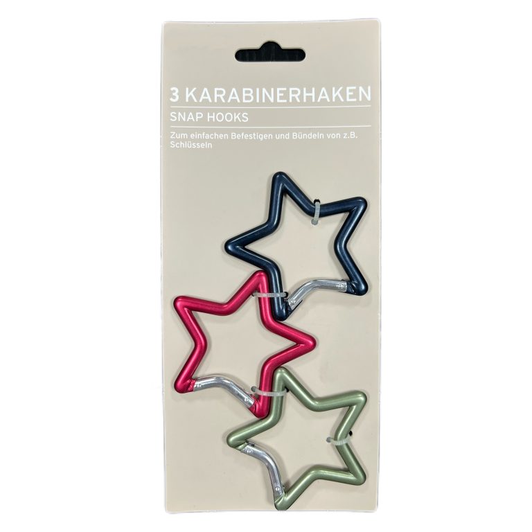 Creative carabiner snap hook 3 pack