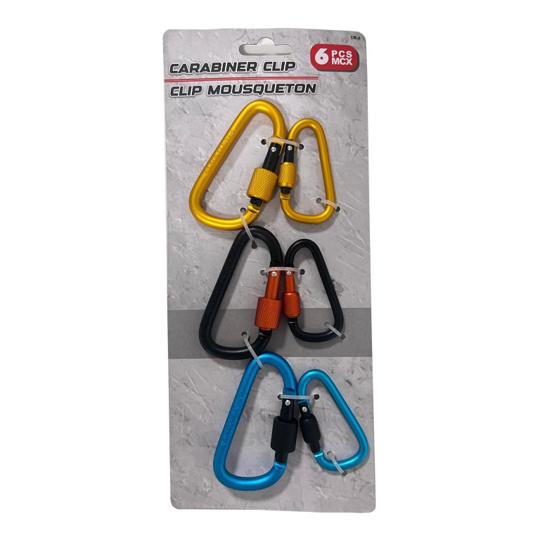 Carabiner Clip set- 6Pcs