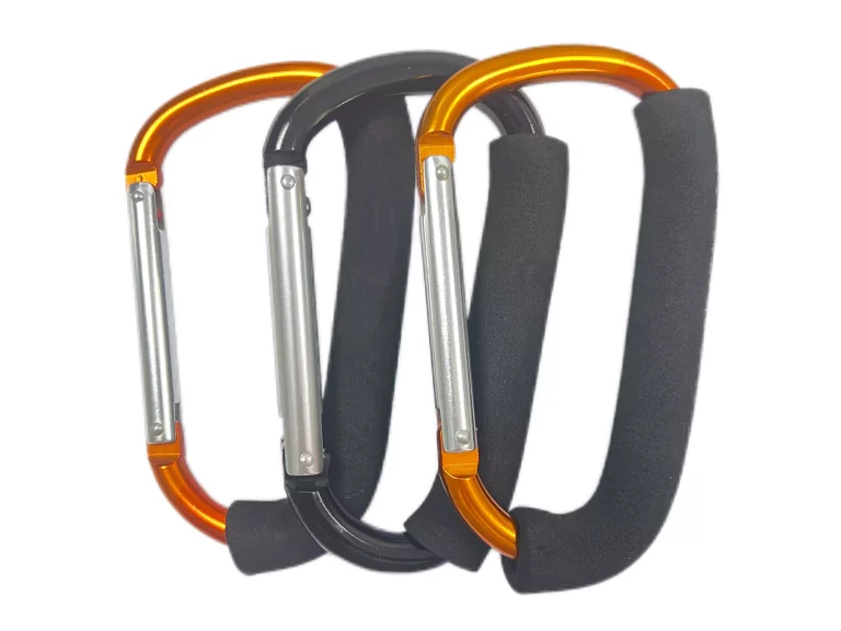 Pet Leash Aluminum Alloy Foam Handle Carabiner