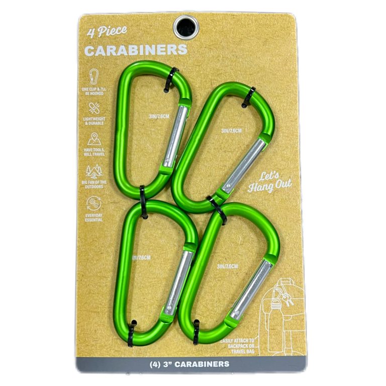 Multi-pack carabiners
