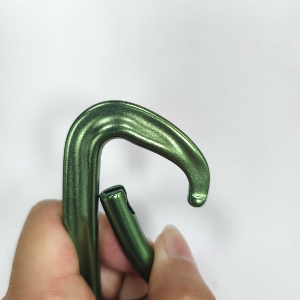 7075 aluminum Bent Gate Carabiner