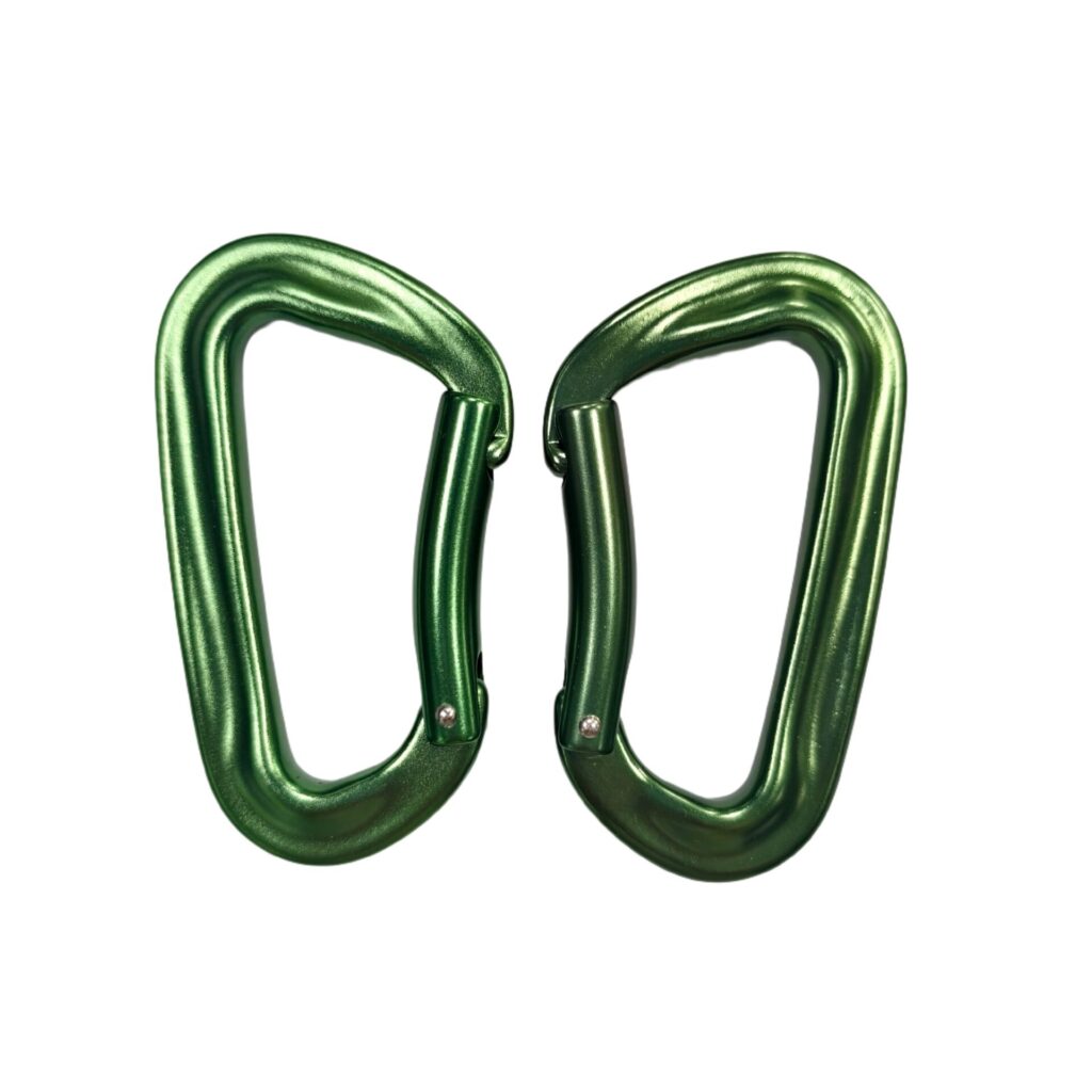 7075 aluminum Bent Gate Carabiner1