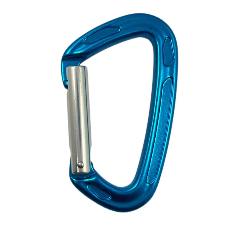 A1272 Blue Straight Gate Carabiner