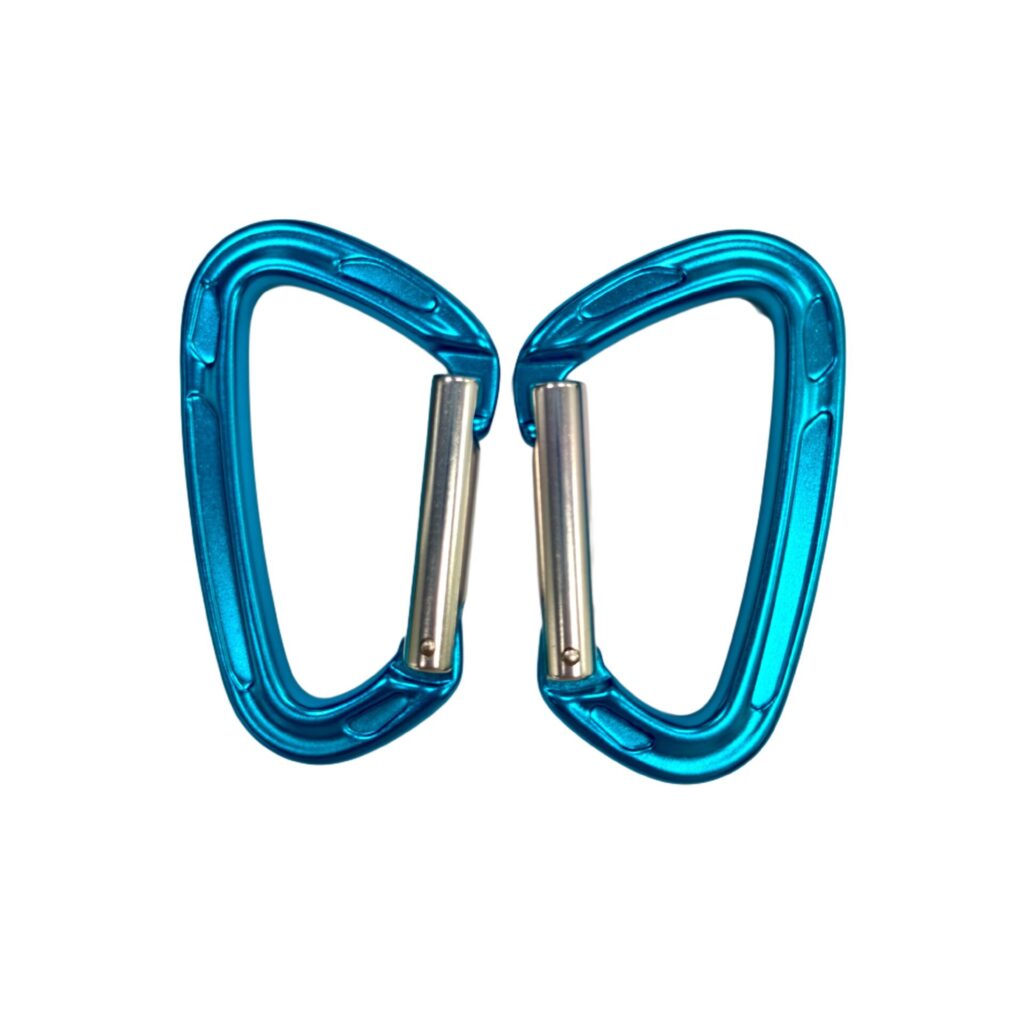 A1272 Blue Straight Gate Carabiner2