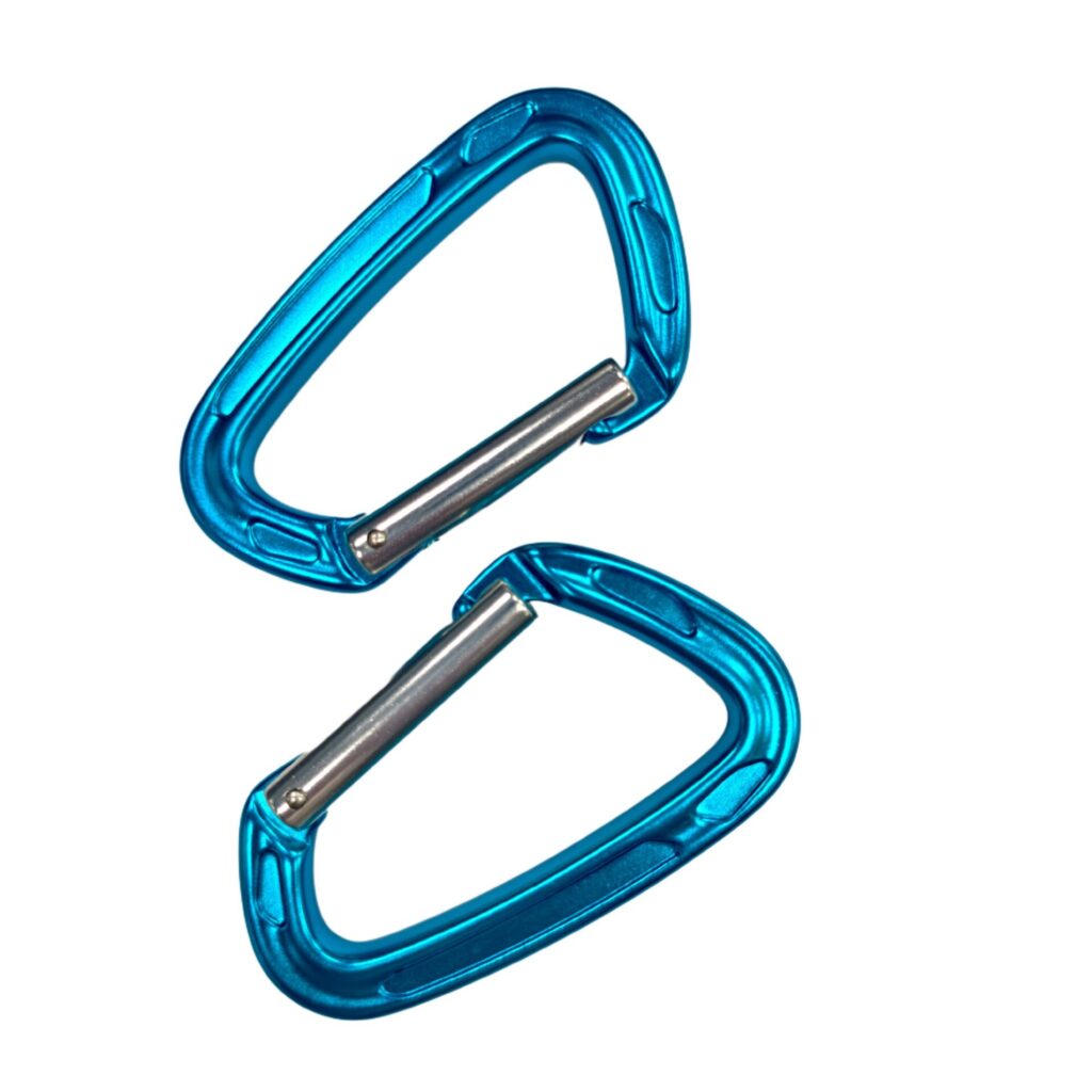 A1272 Blue Straight Gate Carabiner3