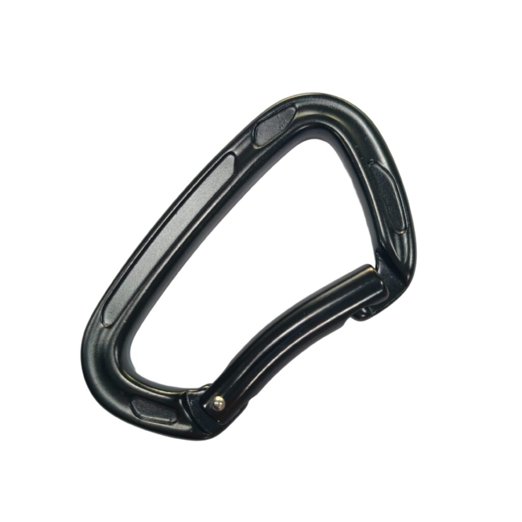 A1272C Black Bent Gate Carabiner3