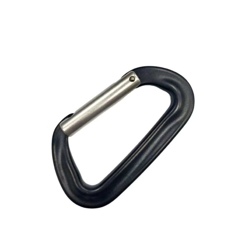 A1301 Black Straight Gate Carabiner