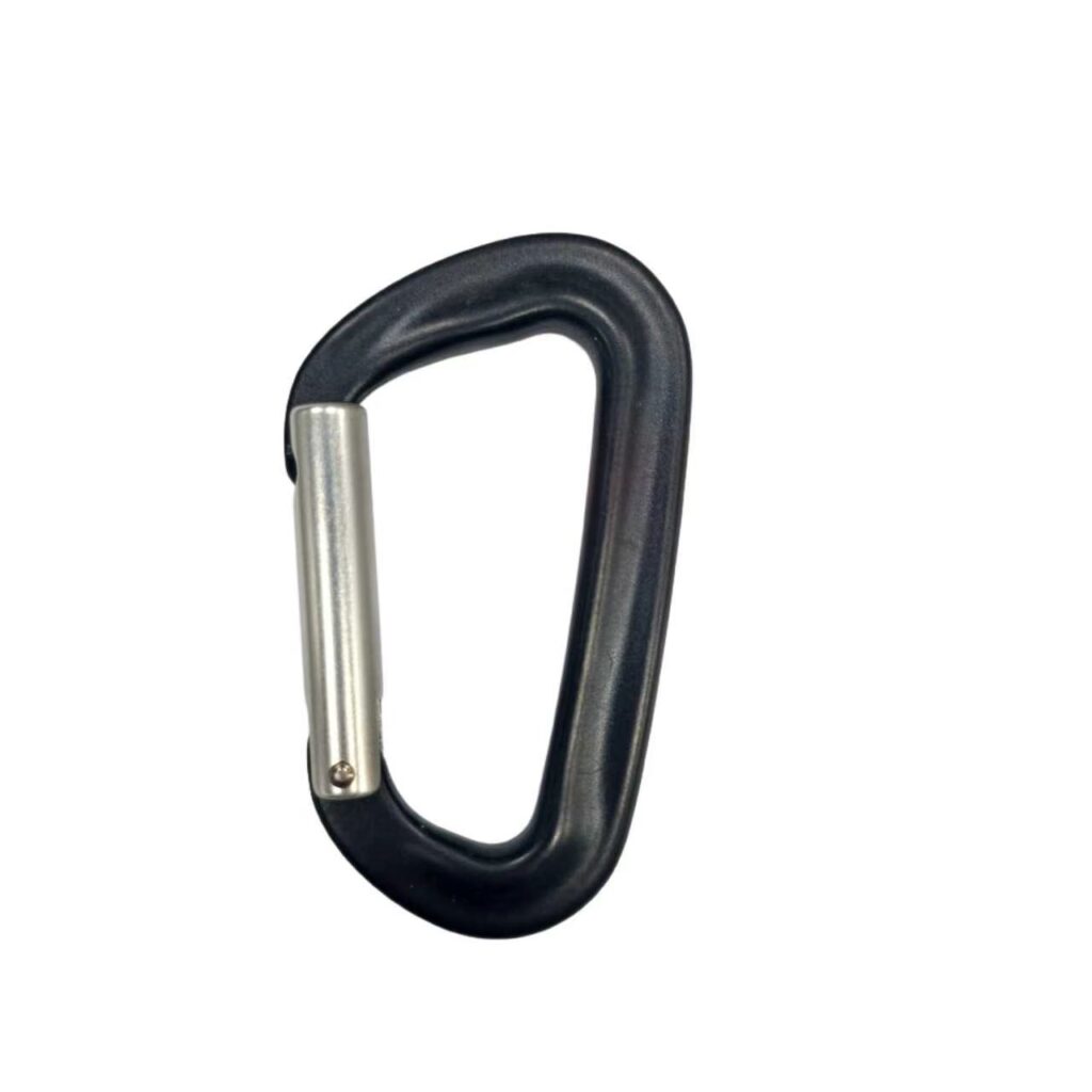 A1301 Black Straight Gate Carabiner