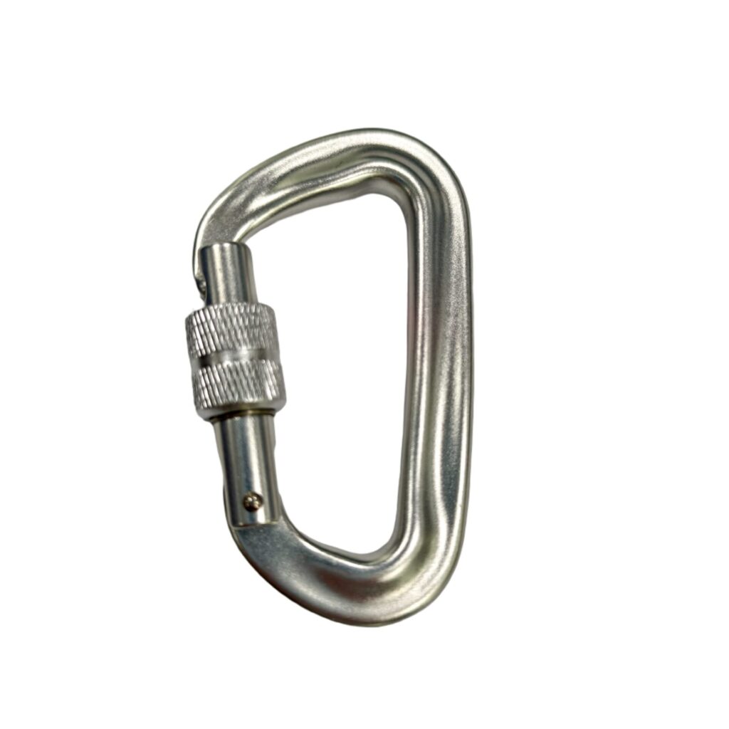 A1301N Silver Aluminum Carabiner