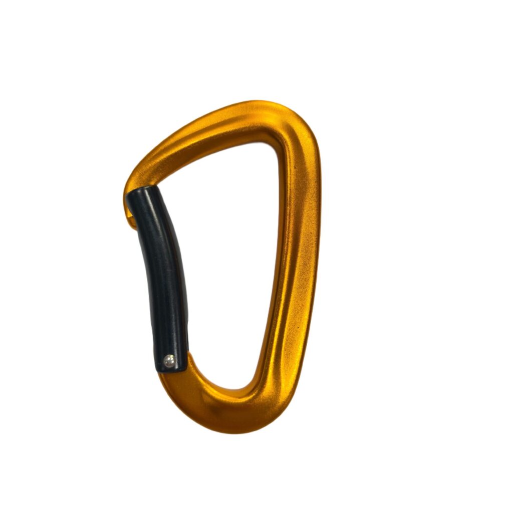 A1303C Gold Aluminum Carabiner