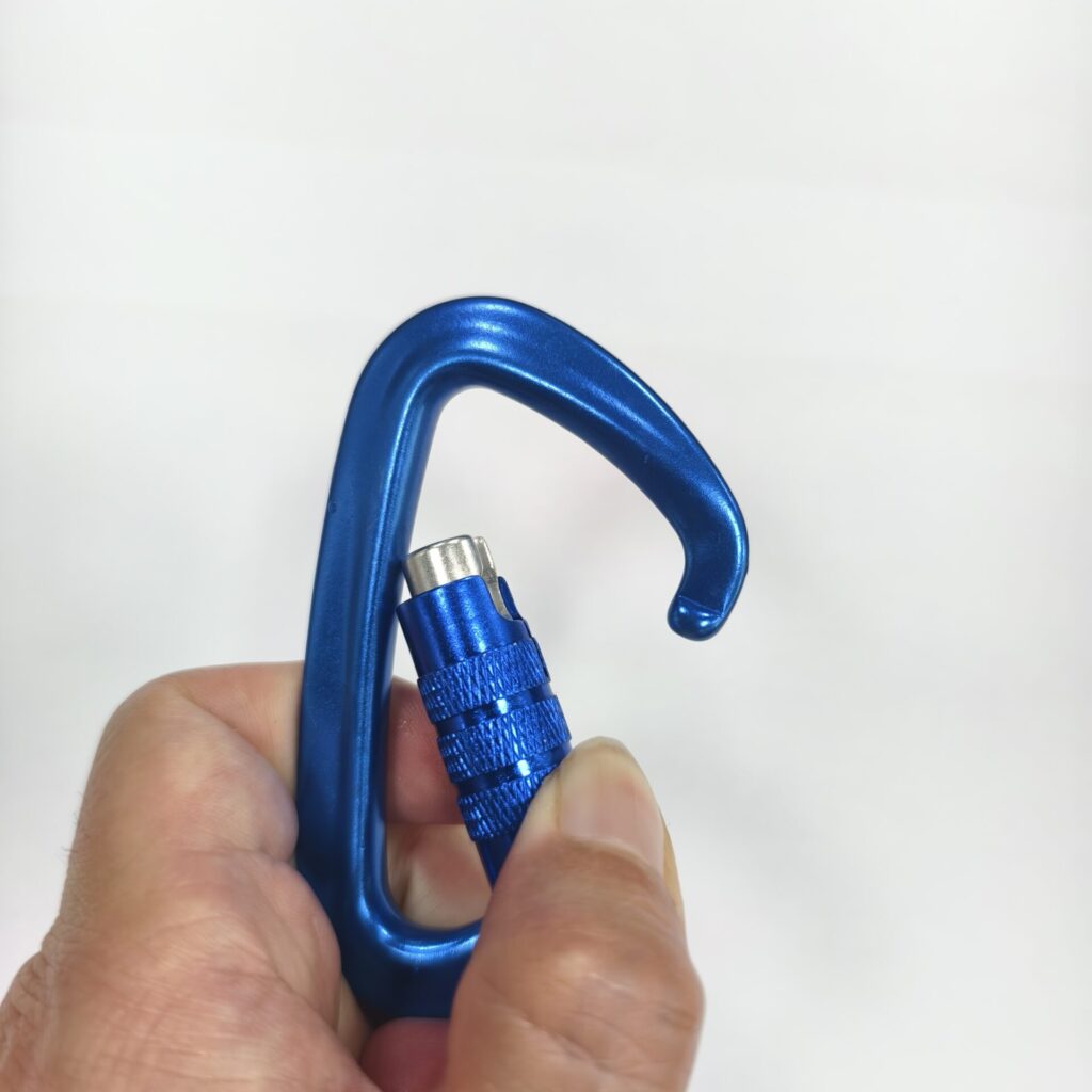 A1303TN Blue Aluminum Carabiner