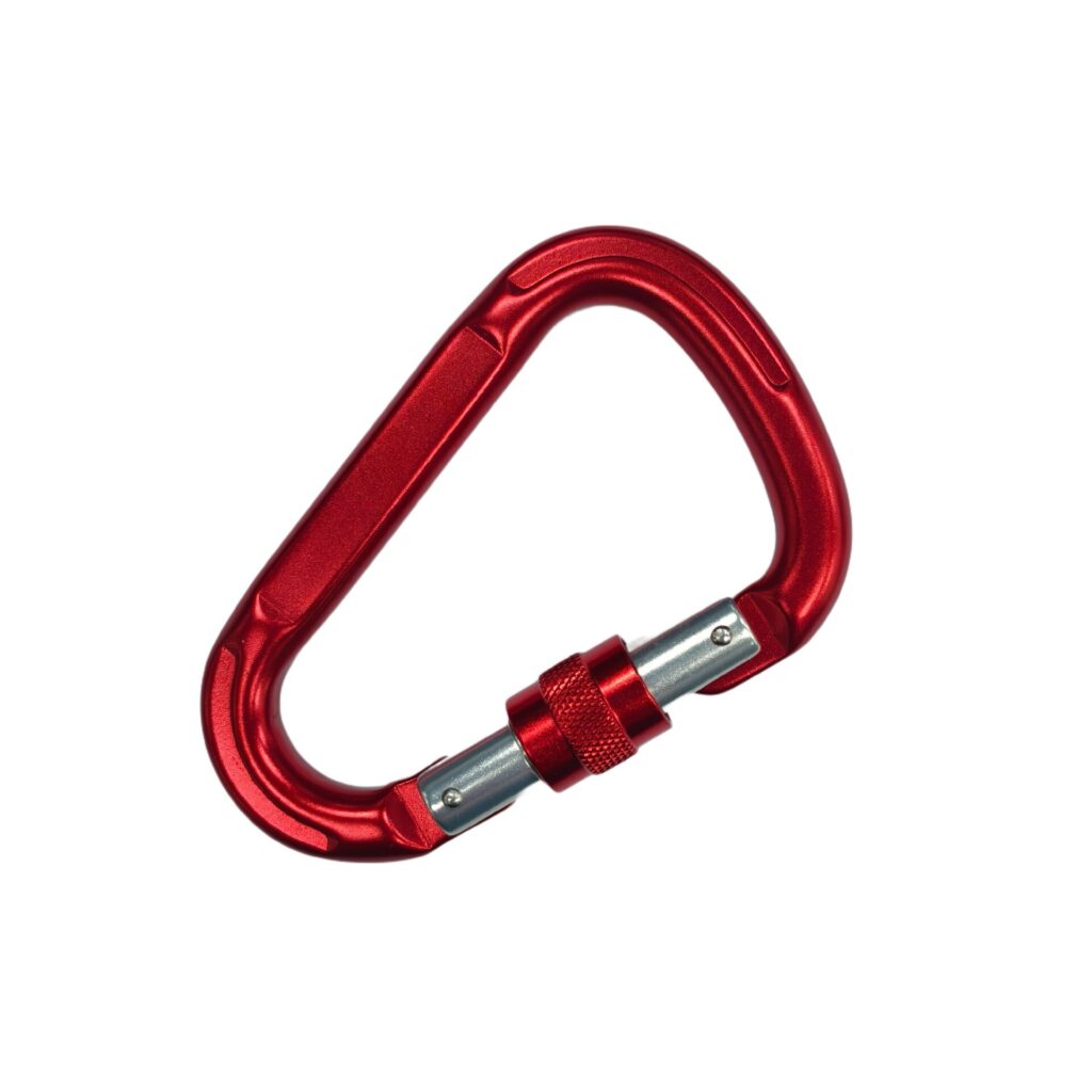 A1811N Red Aluminum Climbing Carabiner1