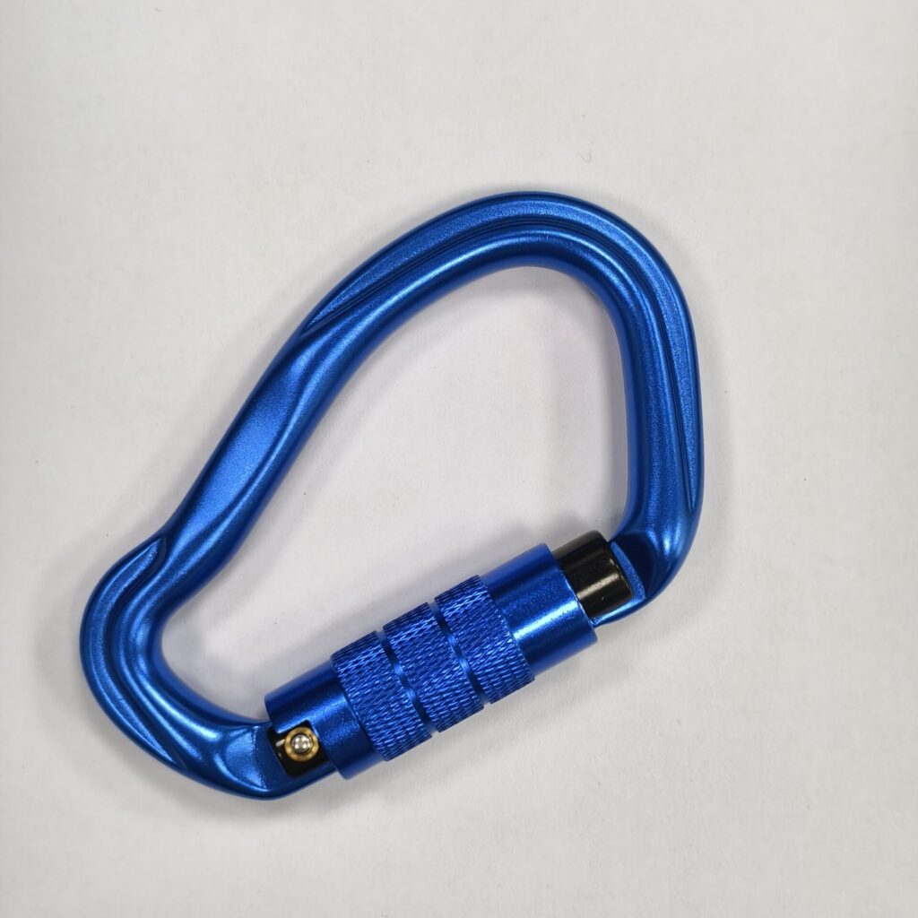 A2001TN Blue Aluminum Carabiner