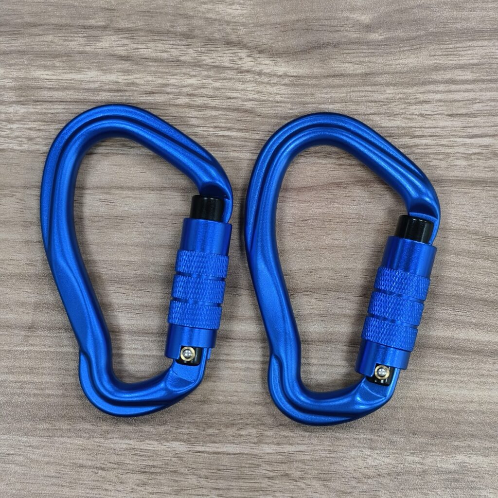 A2001TN Blue Aluminum Carabiner3