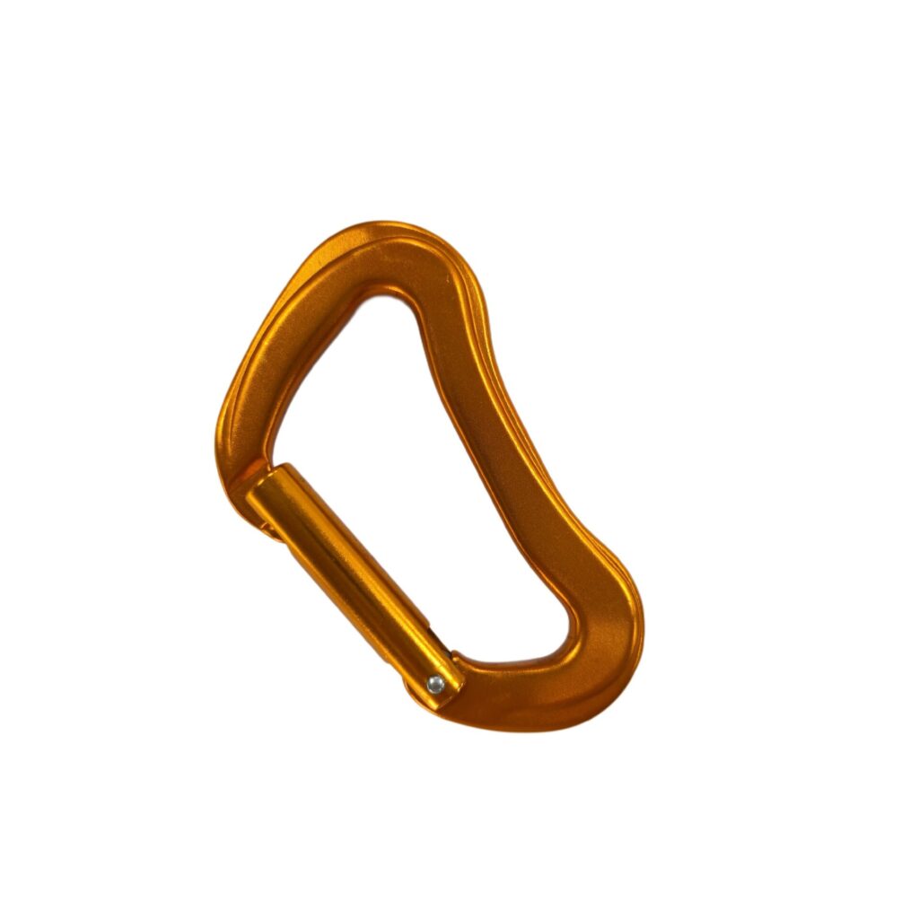 A2101 Orange Aluminum Climbing Carabiner1