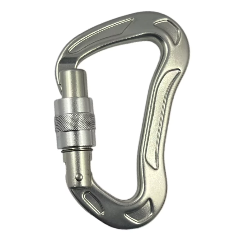 A2102N Silver Aluminum Carabiner