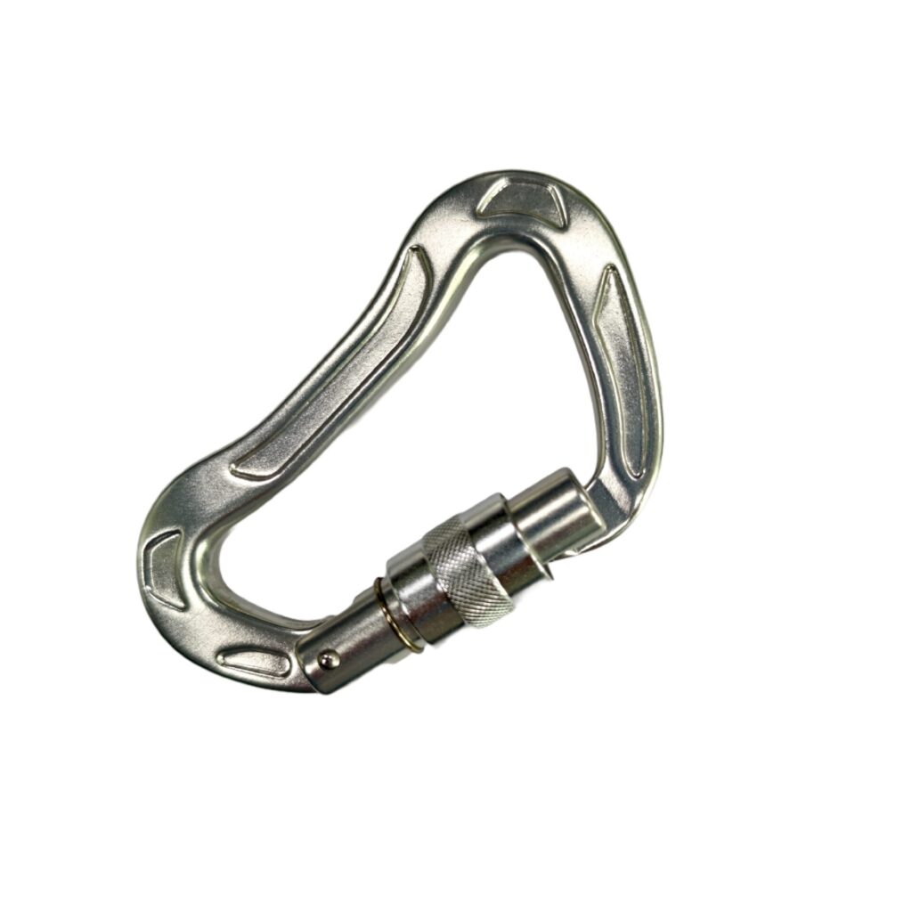A2102N Silver Aluminum Carabiner