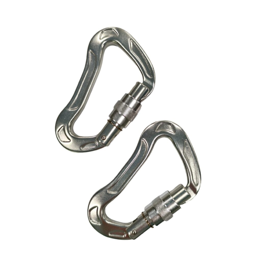 A2102N Silver Aluminum Carabiner