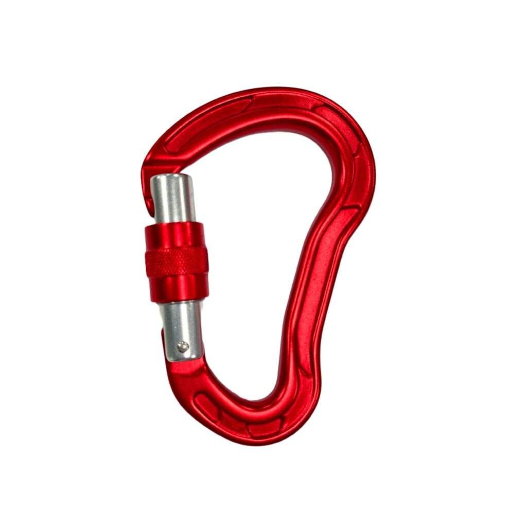 A2104N Red Aluminum Carabiner