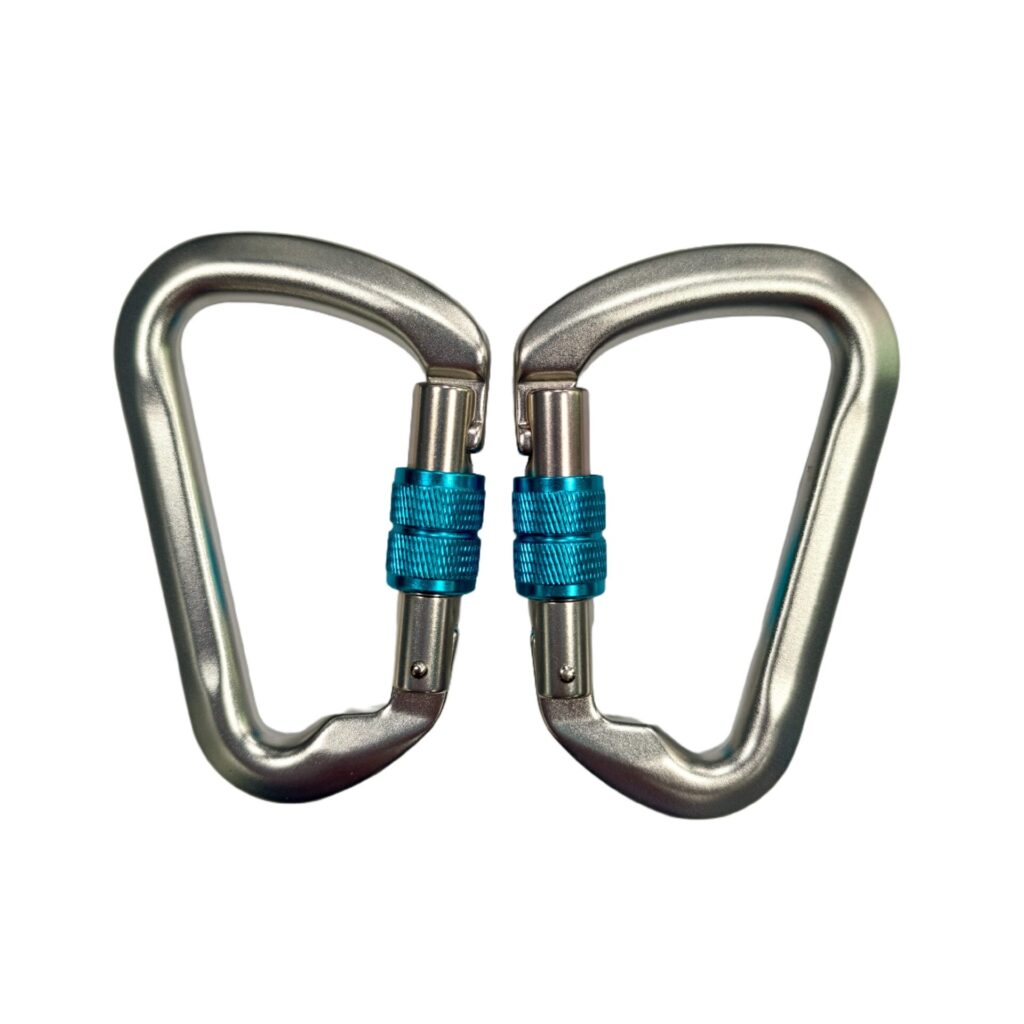 A2106N Silver locking Carabiner