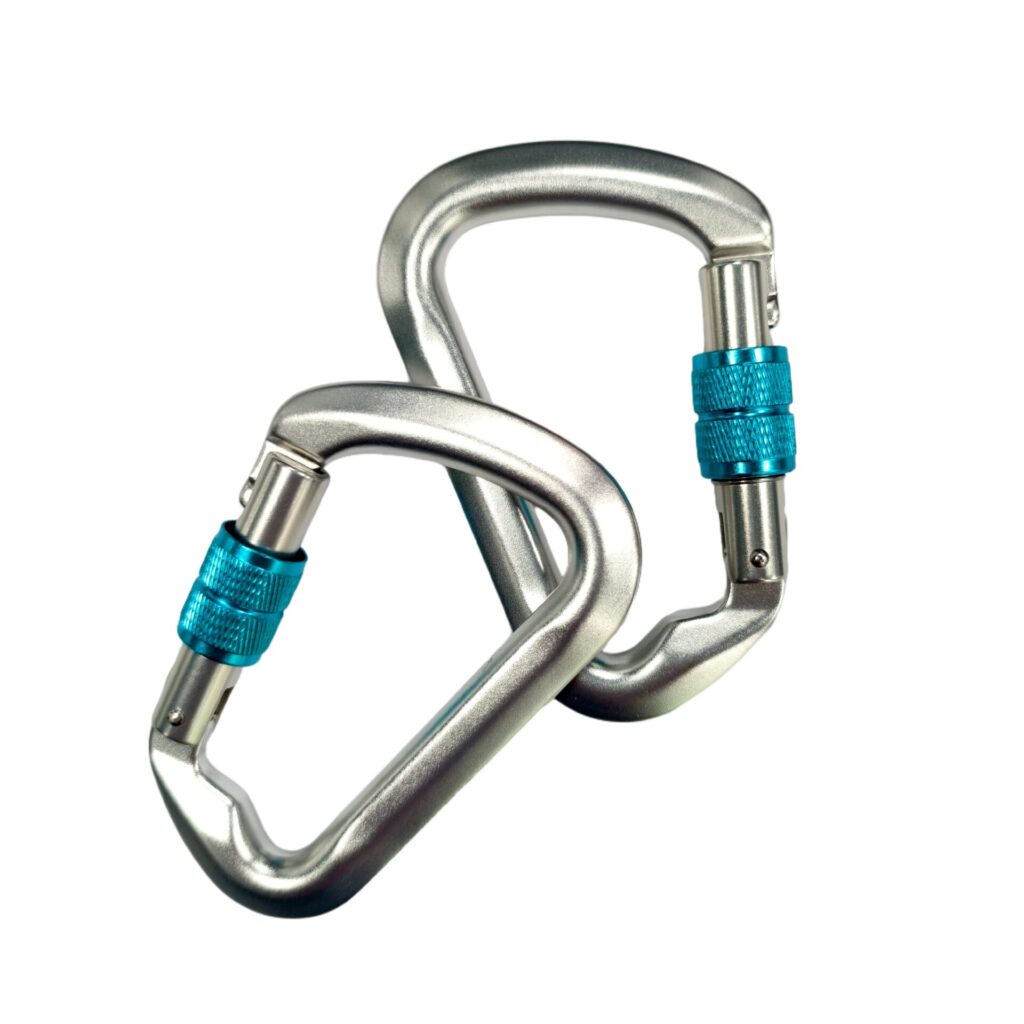 A2106N Silver locking Carabiner