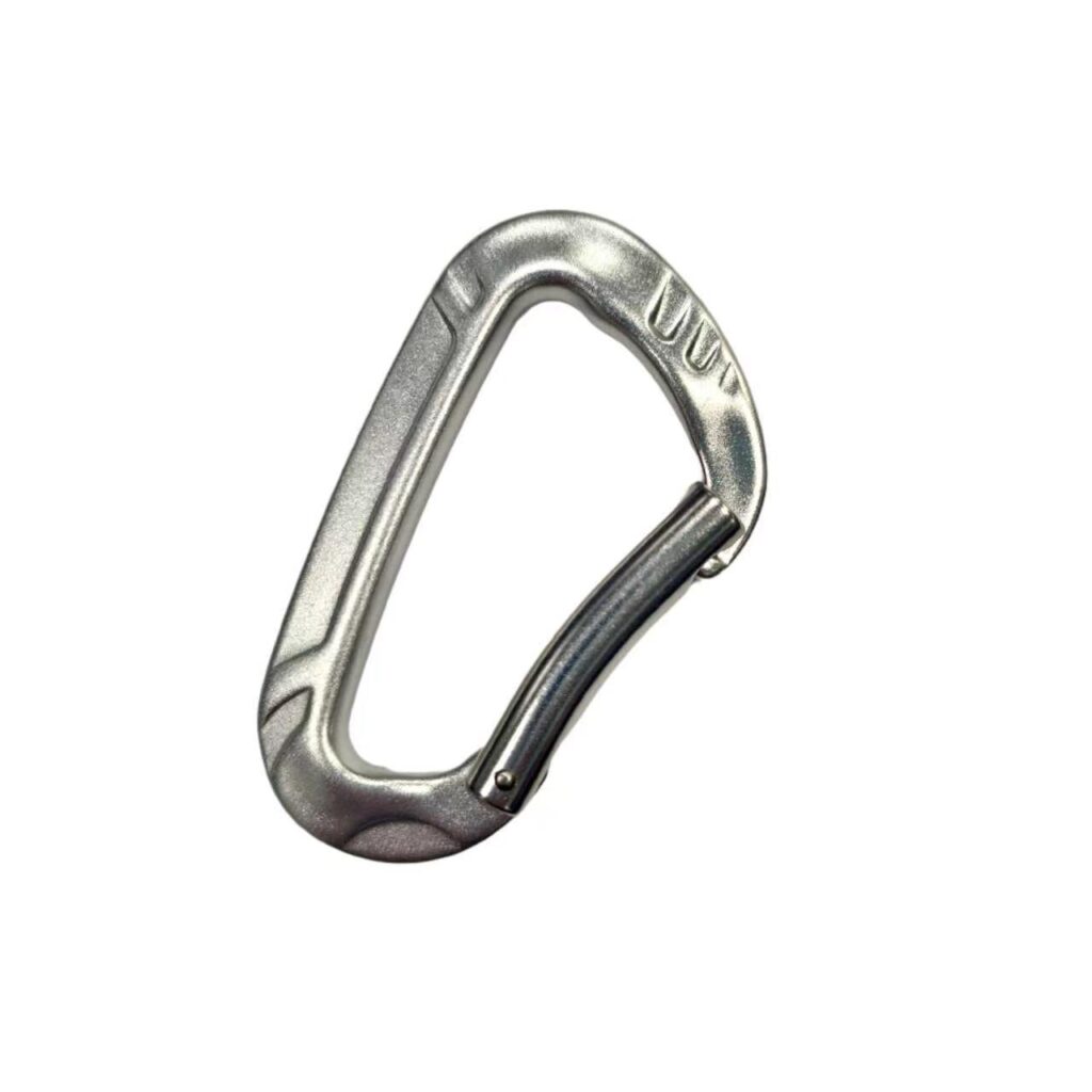 D Shape Bent Gate Carabiner
