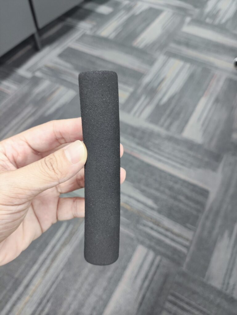 Foam for carabiner